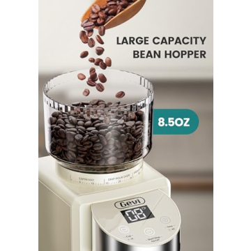 Gevi Electric Burr Coffee Grinder - 35 Grind Settings for All
