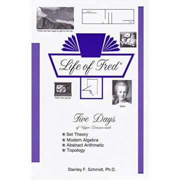 Life of Fred Indigo 8-Book Set for Fun Math Learning