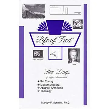 Life of Fred Indigo 8-Book Set for Fun Math Learning