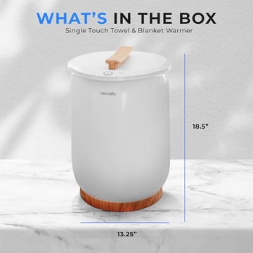 SereneLife Bucket Towel Warmers for Comfort & Relaxation