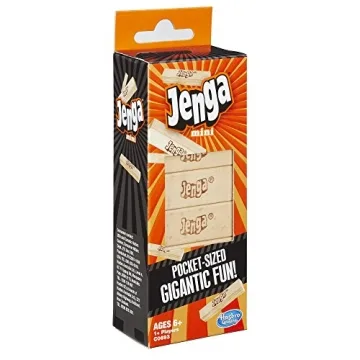 Hasbro Jenga Mini Game Compact Travel-Friendly Ages 6+
