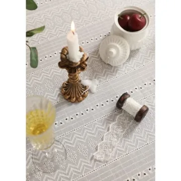Elegant Vintage Lace Tablecloth for Weddings and Parties