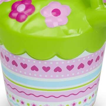 Melissa & Doug Sunny Patch Pretty Petals Flower Watering Can - Pretend Play Toy