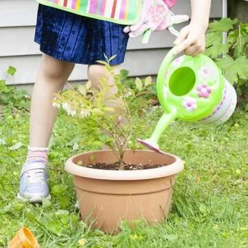 Melissa & Doug Sunny Patch Pretty Petals Flower Watering Can - Pretend Play Toy