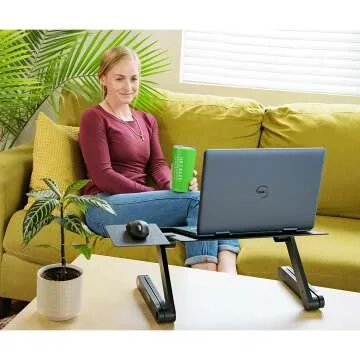 Adjustable Ergonomic Laptop Stand for Comfort