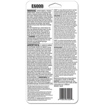 E6000 Precision Adhesive with Tips – 1.0 fl oz