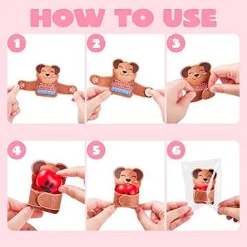 JOYIN 28 Packs Heart Stress Ball with Valentine Cards Heart Shape squishy toy Stress Relief Fidget Toy with Valentine’s Greeting Cards for Kids Valentine's Day Gifts Party Favors, Classroom Exchange