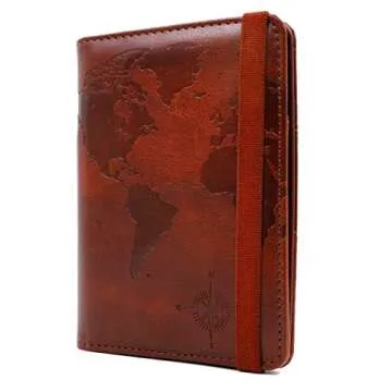 Kandouren RFID Passport Holder for Secure Travel Accessory