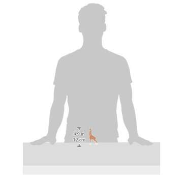 Schleich Wild Life, Realistic Animal Toys Set with Flamingo, Cheetah, Giraffe, Elephant and Pangolin, Ages 3+