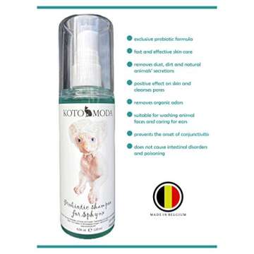 Kotomoda Probiotic Shampoo for Sphynx Cats (4.22)