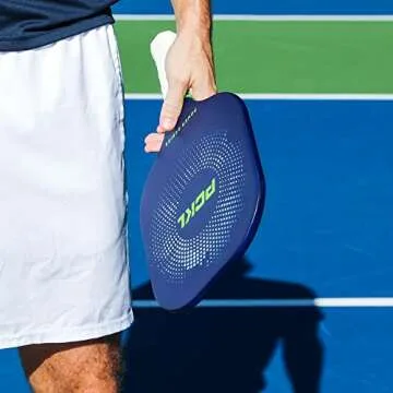 PCKL Pickleball Paddle Pro Series and Power Series | USA Pickleball Approved | Graphite Carbon Face | Edgeless Design | Choose Blue or White Pickleball Paddle