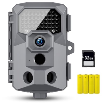 RIGDOO Trail Camera - 4K 48MP Game Camera with Night Vision 0.1s Trigger Motion Activated, IP66 Wate...