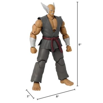 Game Dimensions Tekken Heihachi Action Figure by Bandai