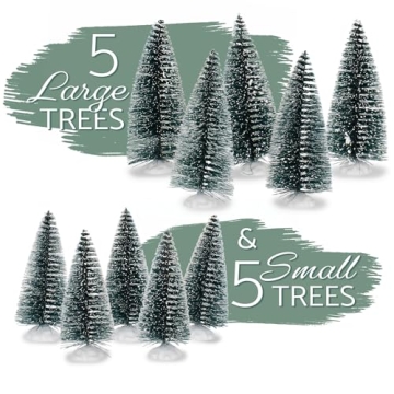 Elanze Designs 18 Piece White Christmas Village Set