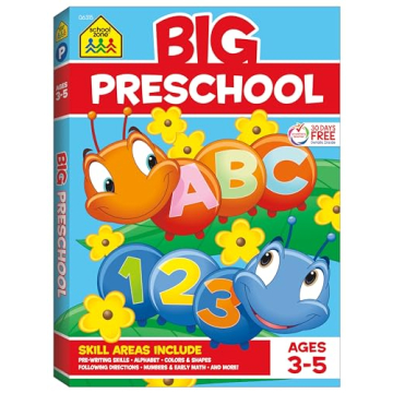 Big Preschool Workbook for Kids Ages 3-5 - 320 Pages
