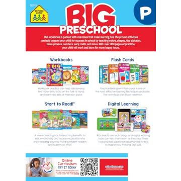 Big Preschool Workbook for Kids Ages 3-5 - 320 Pages