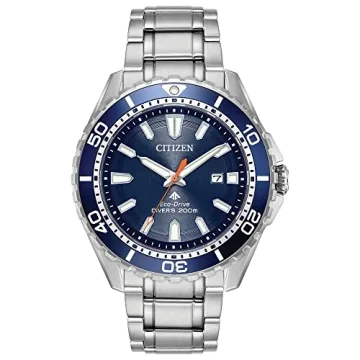 Citizen Promaster Sea Eco-Drive Men's Watch - 45mm Stainless Steel, Blue Dial