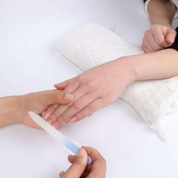 Premium Longluosi Glass Nail Files in Stylish Pack