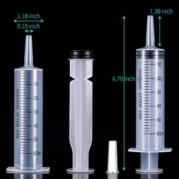 Versatile Large Plastic Syringe Set for All Your Needs