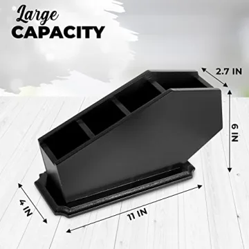 Gothic Coffin Brush Holder - Stylish Makeup Organizer