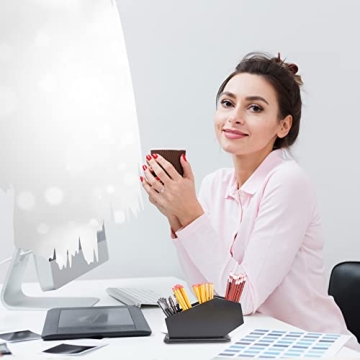 Gothic Coffin Brush Holder - Stylish Makeup Organizer