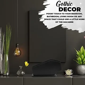 Gothic Coffin Brush Holder - Stylish Makeup Organizer