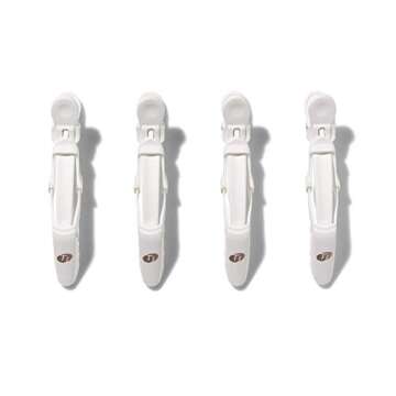 T3 Clip Kit with 4 Alligator Clips and 30 Rose Gold Bobby Pins | Section Hair for Easier Blow Drying and Styling for All Hair Lenths