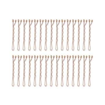 T3 Clip Kit with 4 Alligator Clips and 30 Rose Gold Bobby Pins | Section Hair for Easier Blow Drying and Styling for All Hair Lenths