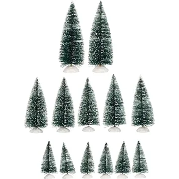 Mark Feldstein Winter Village LED Tea Light Holiday Set