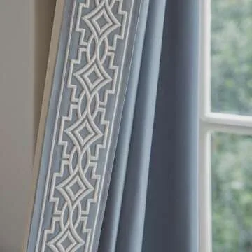 Stylish Blackout Cotton Linen Curtain Panels for Home