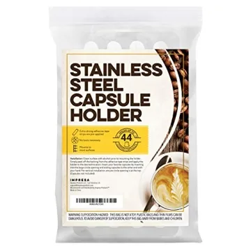 IMPRESA Nespresso Stainless Steel Capsule Holder for Pods