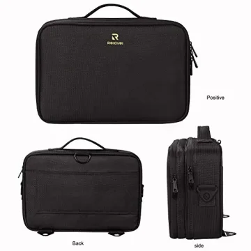Relavel Makeup Bag Travel Case - Professional Organizer for Cosmetics