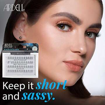 Ardell Individuals False Eye Lashes Short Black 4 Pack
