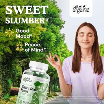 Valerian Root Gummies - Natural Mood Support & Relaxation