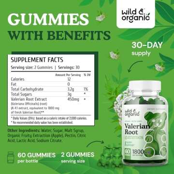 Valerian Root Gummies - Natural Mood Support & Relaxation
