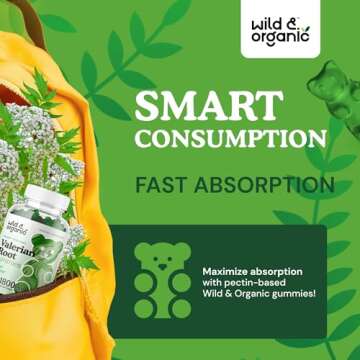 Valerian Root Gummies - Natural Mood Support & Relaxation