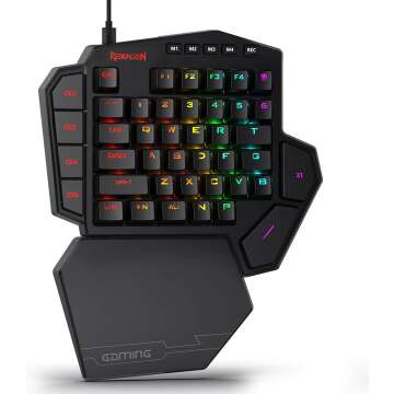 Redragon K585 One-Handed RGB Gaming Keyboard