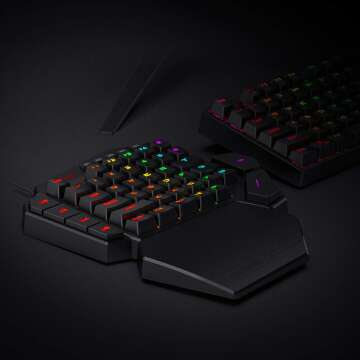 Redragon K585 One-Handed RGB Gaming Keyboard
