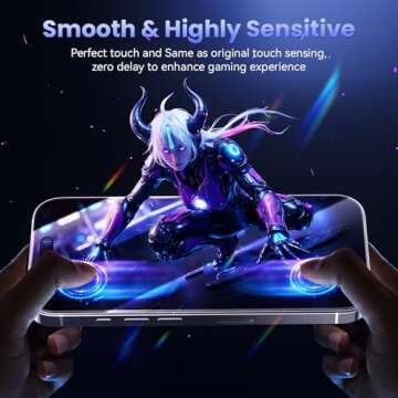 Fonowlo iPhone 16Pro Screen Protector - Military Grade 9H+