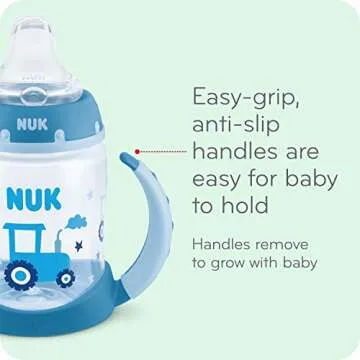 NUK Learner Cup 5 Oz for Easy Transition to Cups