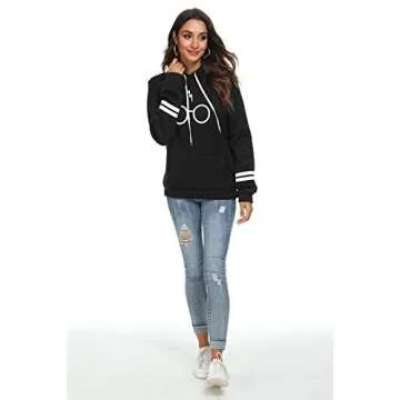 RGOSME Aesthetic Harry Potter Hoodies for Women and Teens