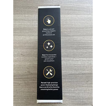 Heavy Duty Low Noise Pet Grooming Clipper 3-Speed