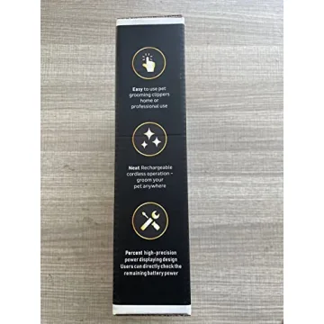 Heavy Duty Low Noise Pet Grooming Clipper 3-Speed