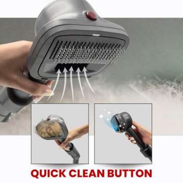 Dog Grooming Brush & Vacuum Hose for Dyson V6-V15