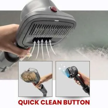 Dog Grooming Brush & Vacuum Hose for Dyson V6-V15