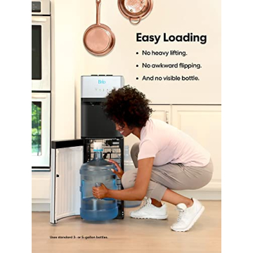 Brio Self-Cleaning Water Cooler 3-Temp Bottom Load Limited
