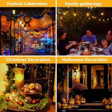 aobthurn Flame Light Bulbs, 4 Modes LED Flame Effect Light Bulb, E26 Base Flickering Light Bulb with Gravity Sensor,Flickering Light Bulbs Halloween Home Party (Update 2 Pack)