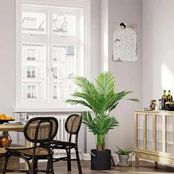 Stunning 4ft Artificial Kentia Palm Tree for Home Decor