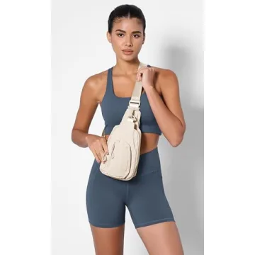 ODODOS Daily Sling Bag for Casual Travel & Hiking