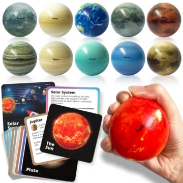 Planets for Kids Solar System Toys - Fun & Educational Space Balls for Young Explorers